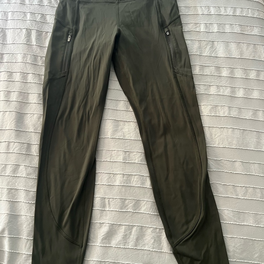 Athleta Olive Green Performance Joggers